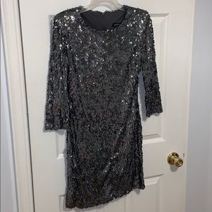 Mini 3/4 length Akira Sequin Dress